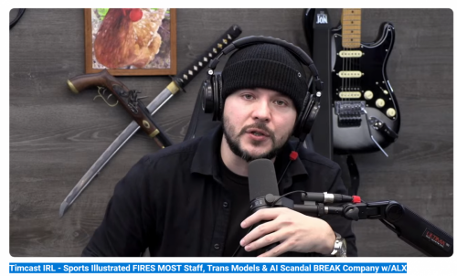 Screenshot 2024-01-19 at 17-02-18 (4) Timcast IRL - Sports Illustrated FIRES MOST Staff Trans Models & AI Scandal BREAK Company w_ALX - YouTube