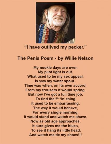 B Penis poem