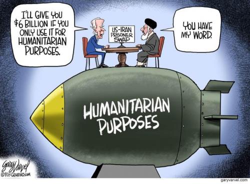 Biden, Shah of Iran, Muslim -- Humanitarian Purposes