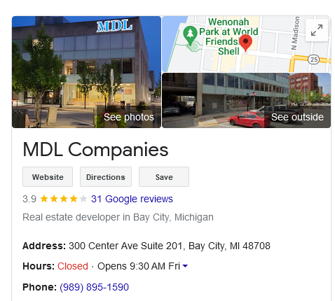 mdl properties info