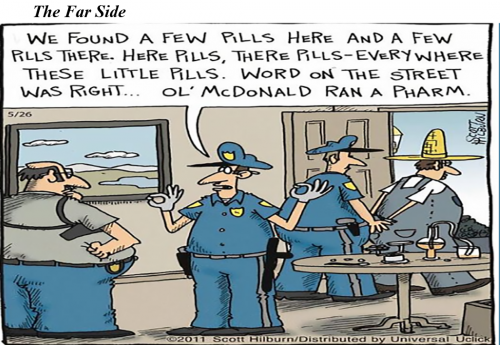 Old McDonald ran a pharm