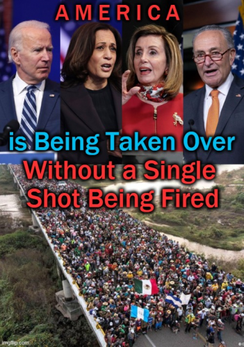 Illegal Immigration, Biden, Kamala, Pelosi, Schumer -- Taken over without a shot