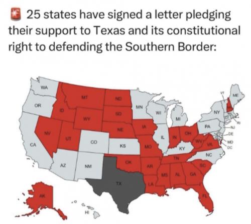 25 States join TX