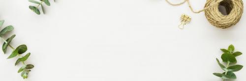 design-space-decorated-with-leaves-website-banner-template