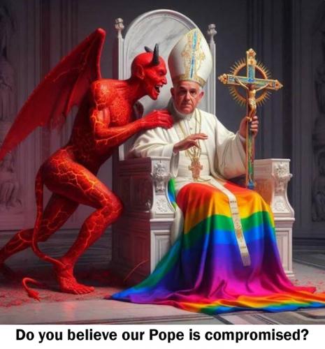 X Pope compromised