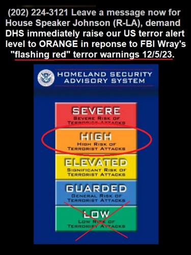 RAISE DHS ALERT LEVEL