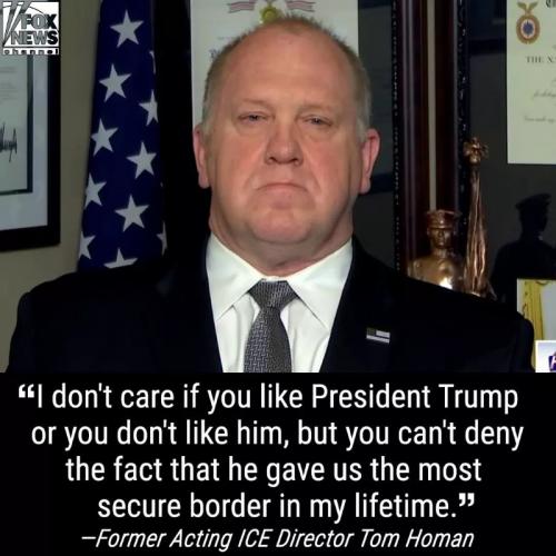 X Trump secure border