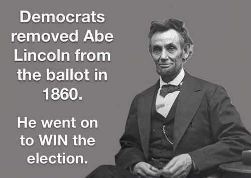 M Lincoln ballot