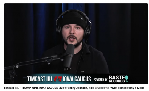 Screenshot 2024-01-16 at 04-47-29 (167) Timcast IRL - TRUMP WINS IOWA CAUCUS Live w_Benny Johnson Alex Bruesewitz Vivek Ramaswamy & More - YouTube