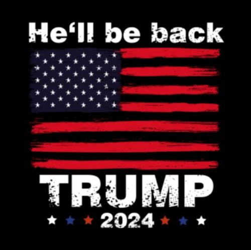 B He'll be back