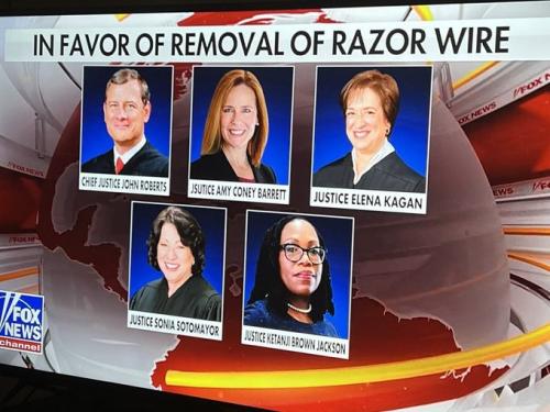 razor wire supreme court