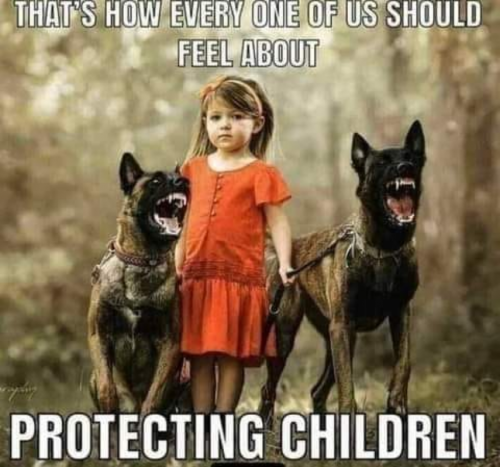 M protecting children