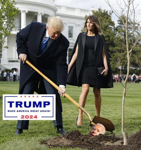 Trump, Melania, Biden, White House -- Dead and Buried