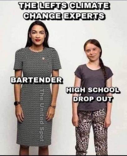 X lefts climate change experts