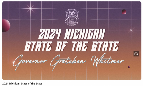 Screenshot 2024-01-24 at 18-10-41 (19) 2024 Michigan State of the State - YouTube
