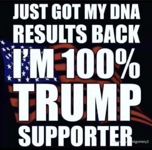 X DNA Trump supporter