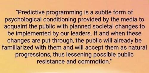 USA predictive programming