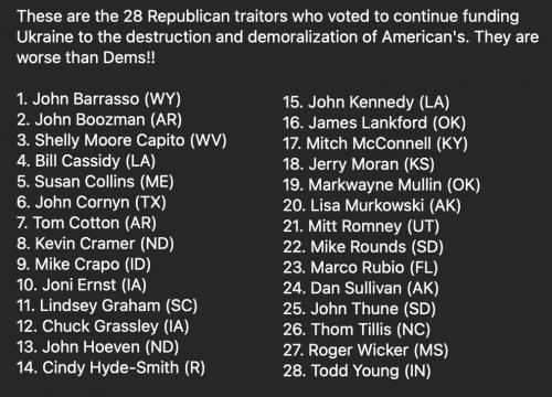 Senate RINOs 28