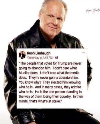 M Rush Lumbaugh