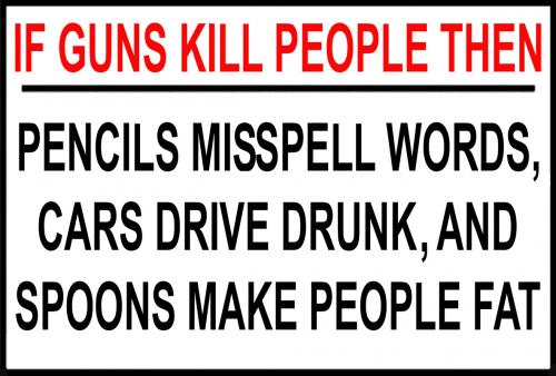 B If guns kill