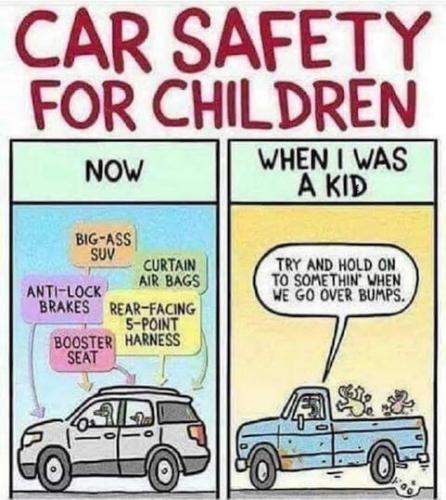 Car Safety -- Then vs. Now