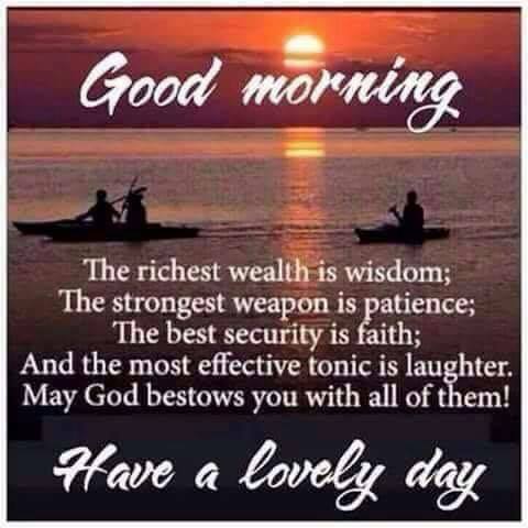 Wisdom Patience Faith Laughter