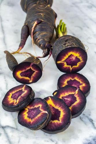 Heirloom Black Carrot Nebula