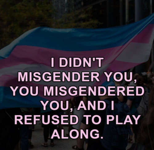 M misgender