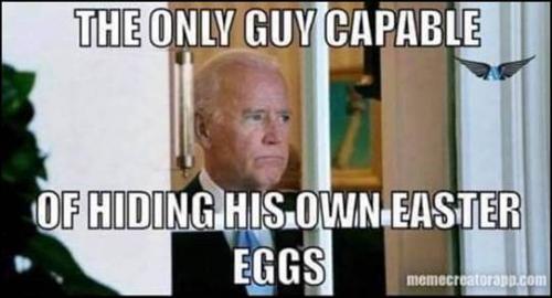 Biden, Easter -- Lost Egg Hunt