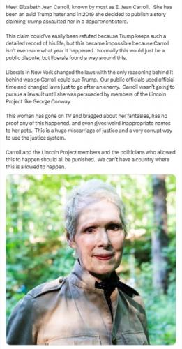 X E Jean Carroll