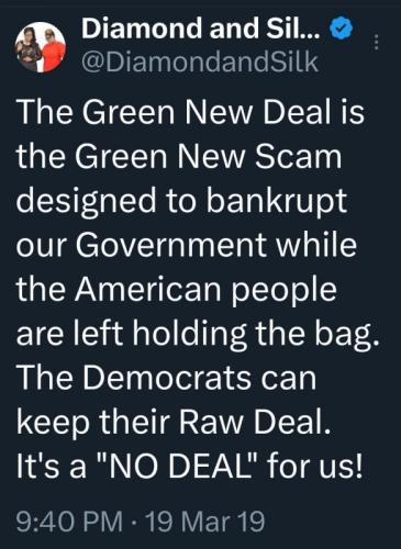 M Green New Deal