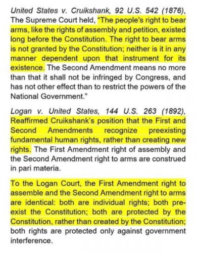 RO right to bear arms