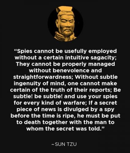 X Sun Tzu spies