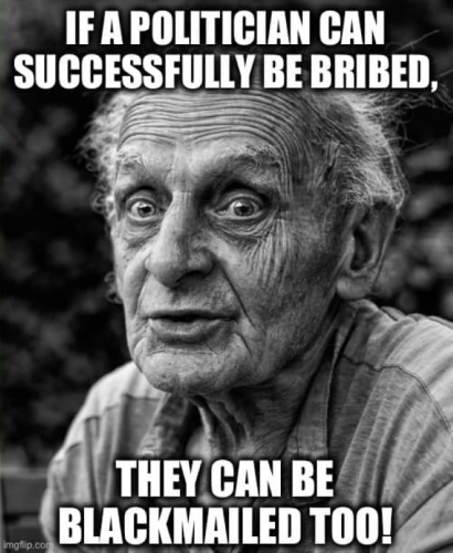 M bribed