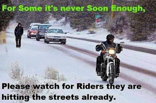 Icy ride