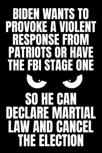 X Biden provoke response