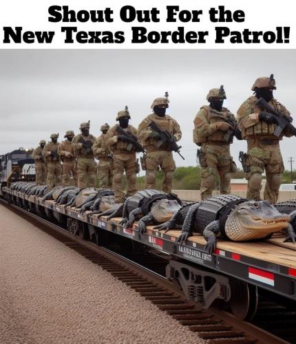 See you later, alligator new texas border patrol