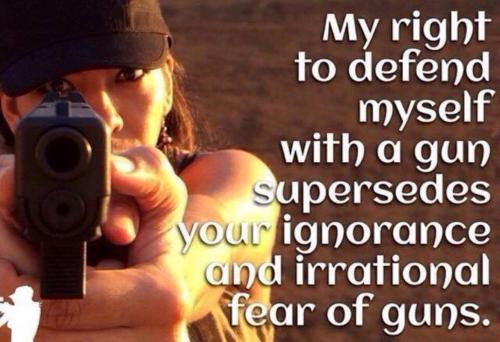 X My right