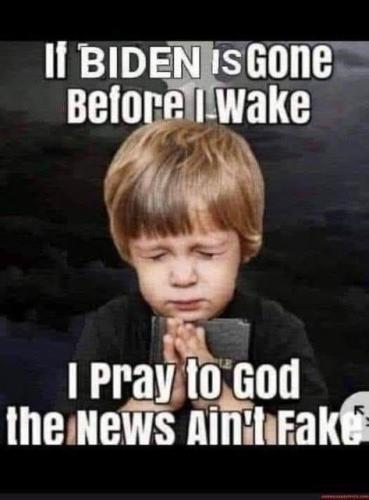 Biden, Mainstream Media, Boy -- Prayer for NO Fake News