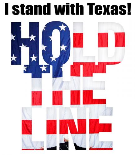 X Hold the line