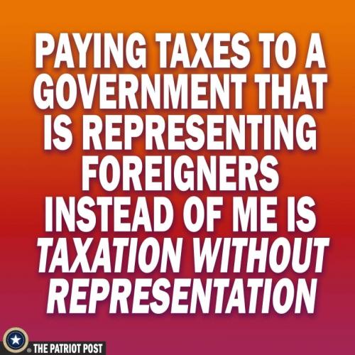 USA taxation without representation