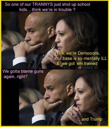 M blame Trump