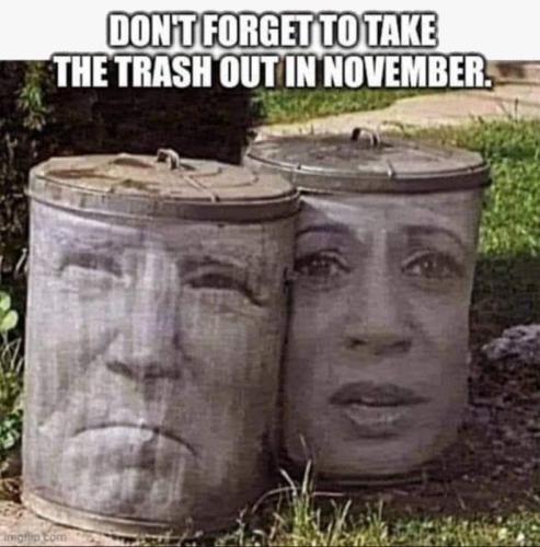 B taking out trash