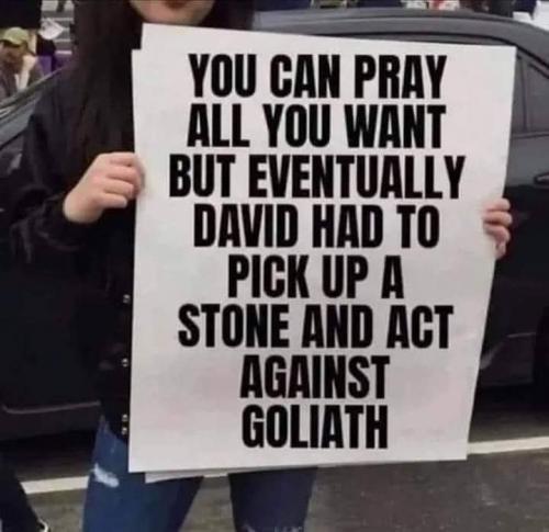 pray all you want