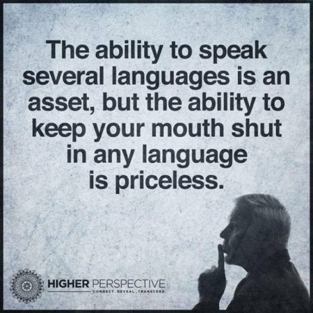 Languages, Silent, Multilingual, Mouth -- Be Quiet, Priceless