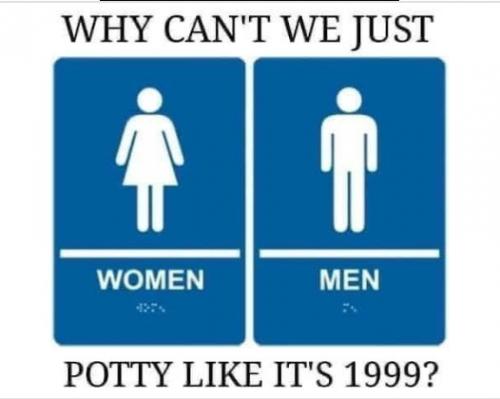 LGBT, Bathrooms -- Potty like It's 1999