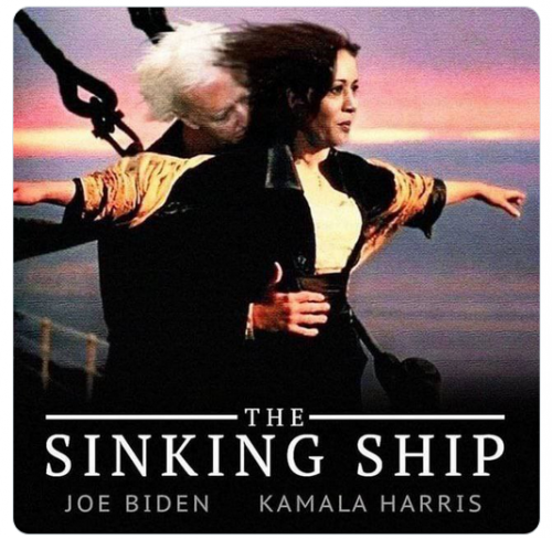 the sinking ship