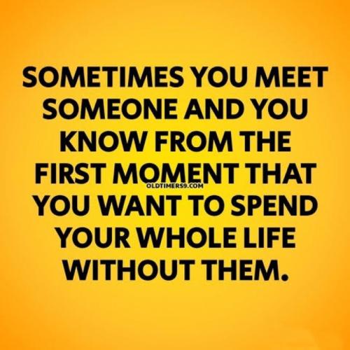B meet someone