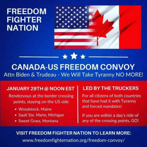 VaccineTyrannyFreedomRallyTruckers2022
