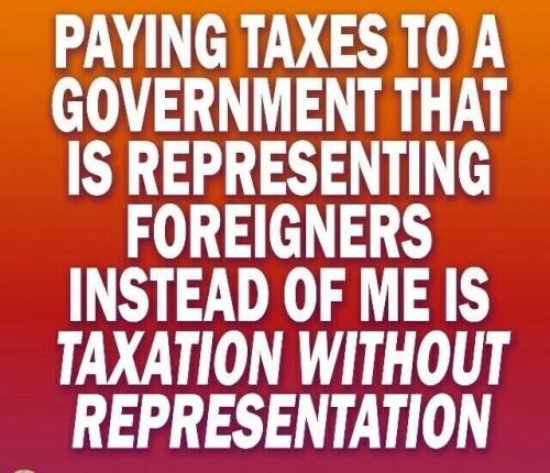 X taxation without representation